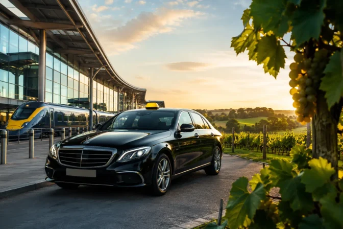 Taxi From Ashford International Station to Gusbourne