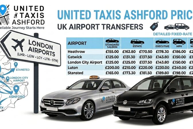 Ashford Taxis Prices